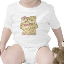 Teddy Bear Pair - Original Colors Shirts
