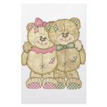 Teddy Bear Pair - Original Colors Stationery Design