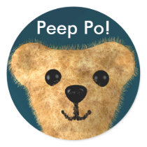 Teddy Bear (Peep po!) stickers by artberry Teddy Bear (Peep po!) stickers