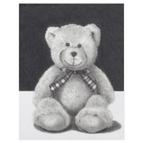 TEDDY BEAR: PENCIL ART: REALISM flyers by joyart TEDDY BEAR: PENCIL ART: REALISM flyers