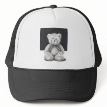 TEDDY BEAR: PENCIL ART: REALISM hats by joyart TEDDY BEAR: PENCIL ART: REALISM hats