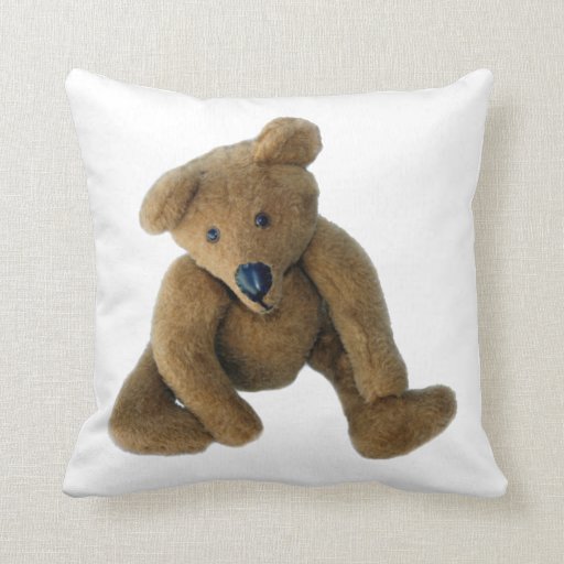 teddy bear fleece v pillow