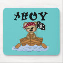 Teddy Bear Pirate Tshirts and Gifts mousepad