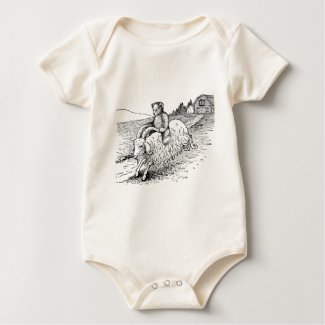 Teddy Bear Riding a Goat shirt
