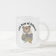 Teddy Bear School 100 Days Tshirts and Gifts Mug