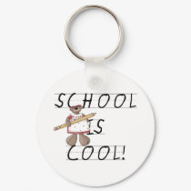 Teddy Bear School is Cool keychains