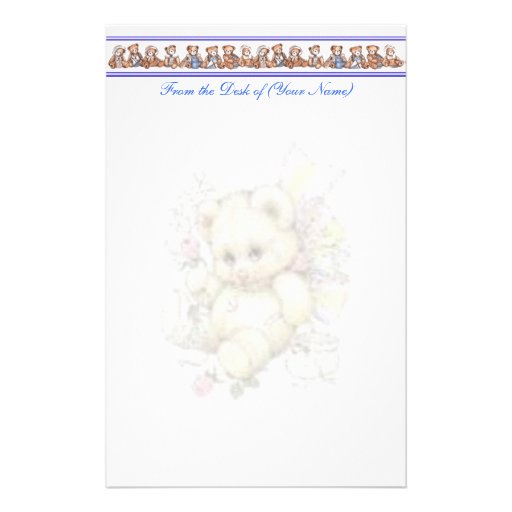 Teddy Bear Stationery | Zazzle