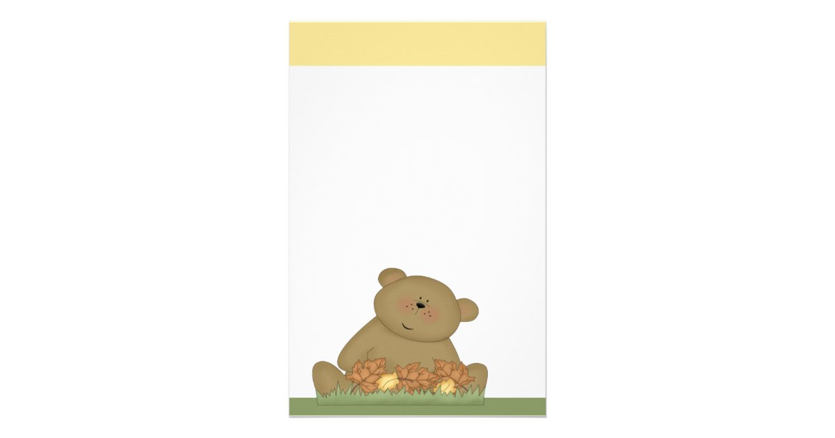 teddy-bear-stationery-zazzle