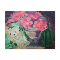 Teddy Bear Still Life Postcard