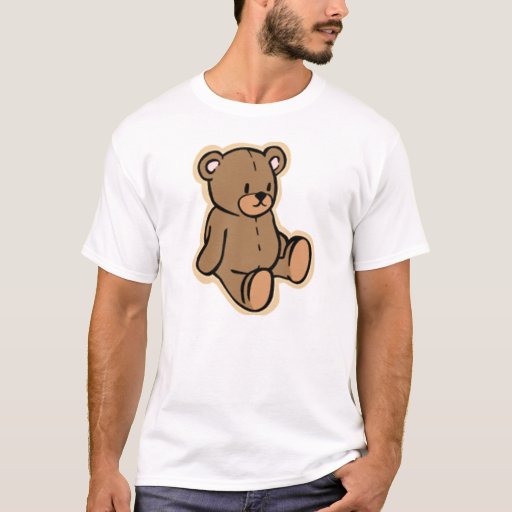 teddy bear with picture shirt