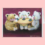 Teddy Bear Tea cards