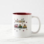 twotone_mug - Kids Planes, Trains And Automobile T-Shirts And Gifts: Sizes  Available colors: maroon