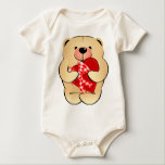 Teddy Bear Valentines Day Shirt - infant onesie