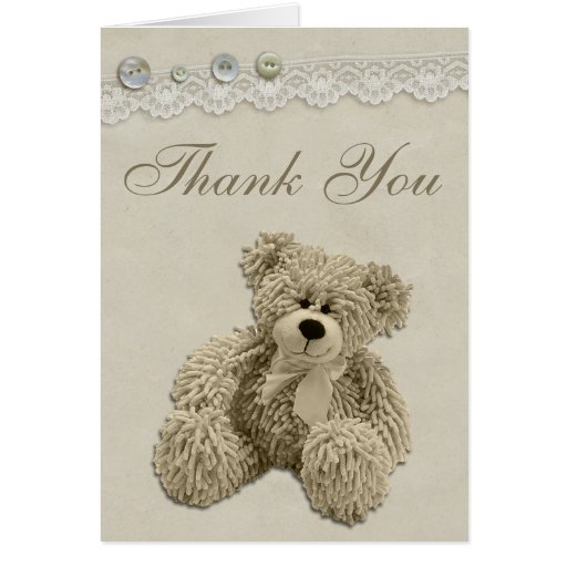 thank you teddy bear