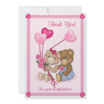Teddy Bear Wedding Thank You - Customize Announcements