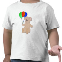 Teddy Bear with Balloons Shirt t-shirts