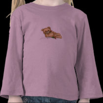 Teddy Bear with Roses T-shirt
