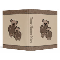 Teddy Bears Binder
