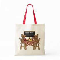 Teddy Bears Out to Lunch Tote Bag