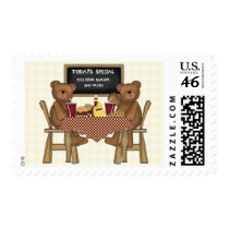Teddy Bears Out to Lunch postage by countrykitchen Teddy Bears Out to Lunch postage