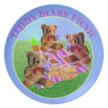 Teddy Bears' Picnic Plate
