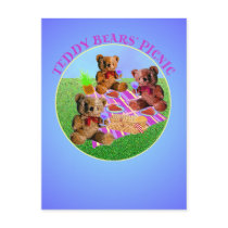 Teddy Bears Picnic Postcards