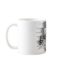 Teddy Bears Reading in the Library Mugs