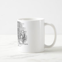 Teddy Bears Reading in the Library Mugs