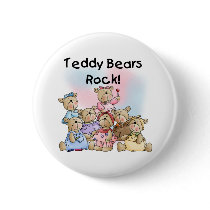 Teddy Bears Rock buttons