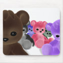Teddy Bearz Group Mousepad by AlexButler Teddy Bearz Group Mousepad