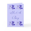 Teddy Bearz It's a Boy Baby Shower Invite v2 cards by AlexButler Teddy Bearz It's a Boy Baby Shower Invite v2 cards