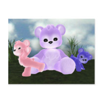 Teddy Bearz Sunny Day Postcard