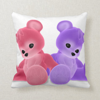 teddy throw pillow