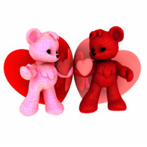 Teddy Bearz Valentine Photo Sculpture V1 photo sculptures
