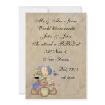 Teddy Celebrates New Year Invitation