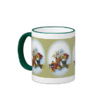 teddy christmas mug