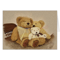 Teddy Family cards