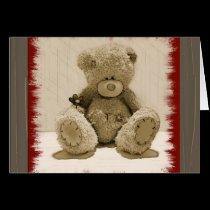 Teddy for You Note Card cards