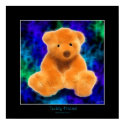 TEDDY FRIEND Poster posters by RavenSpiritPrints TEDDY FRIEND Poster posters