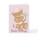 Teddy Girl Pink cards by Spice Teddy Girl Pink cards