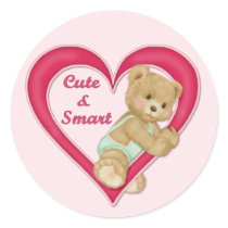 Teddy Heart stickers by Spice Teddy Heart stickers