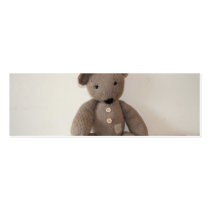 Teddy Joe Profile Card business cards by enstockdesigns Teddy Joe Profile Card business cards
