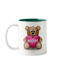 Teddy Mom mugs by smileycentral Teddy Mom mugs