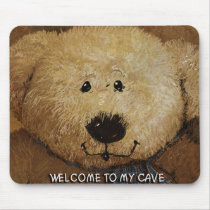 Teddy Mousepad by Carrollgraphix