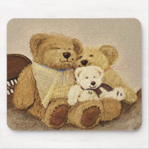 Teddy Mousepad by Carrollgraphix