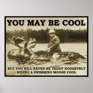 teddy_on_a_moose_funny_poster-r6cd8f1c17