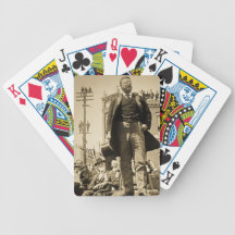 Teddy Roosevelt 1905 Stereoview Card Vintage Deck Of Cards