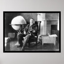 Teddy Roosevelt in Repose 1908 Posters