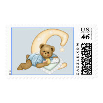 Teddy Tot C Postage Stamp