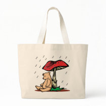 Teddy Under Toadstool bags by cuteforkids Teddy Under Toadstool bags